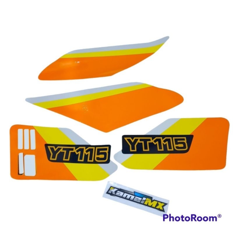 LIS STRIPING STICKER YAMAHA YT115 YT 115 FULLSET