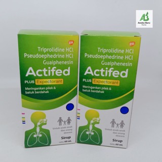 ACTIFED PLUS EKPECTORAN HIJAU 60ML