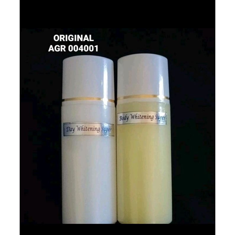 [ORIGINAL] BODY WHITENING SUPER SATU PAKET HB pemutih badan dosis tinggi bisa pakai cowok&cewek