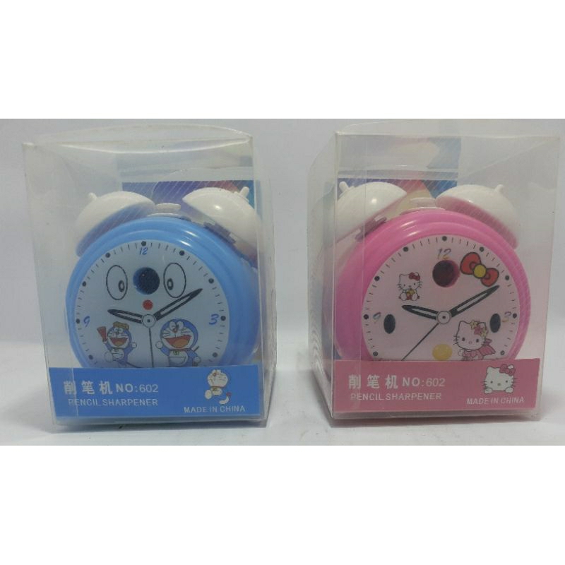 

Rautan/Serutan/ Pencil Sharpener Putar Doraemon dan Hello Kitty