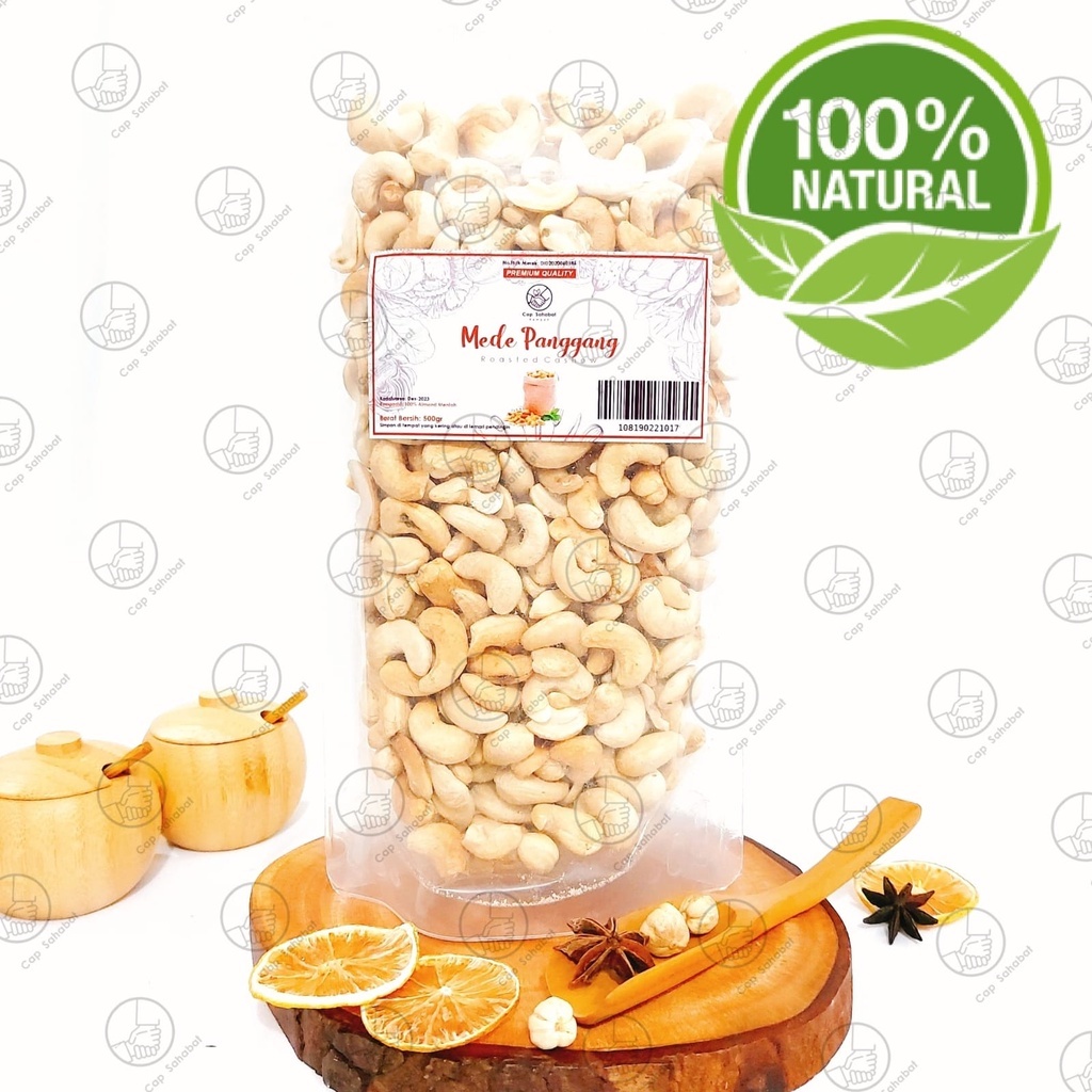 

500gr Mede Panggang / Roasted Cashew / Rempah / JSR 100% PREMIUM QUALITY