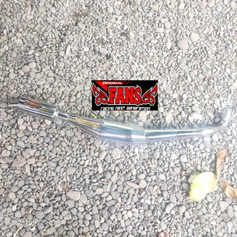 Knalpot Fans Racing F1z 2tak F1zr Force1 Poswan 3v3 Standar Tameng