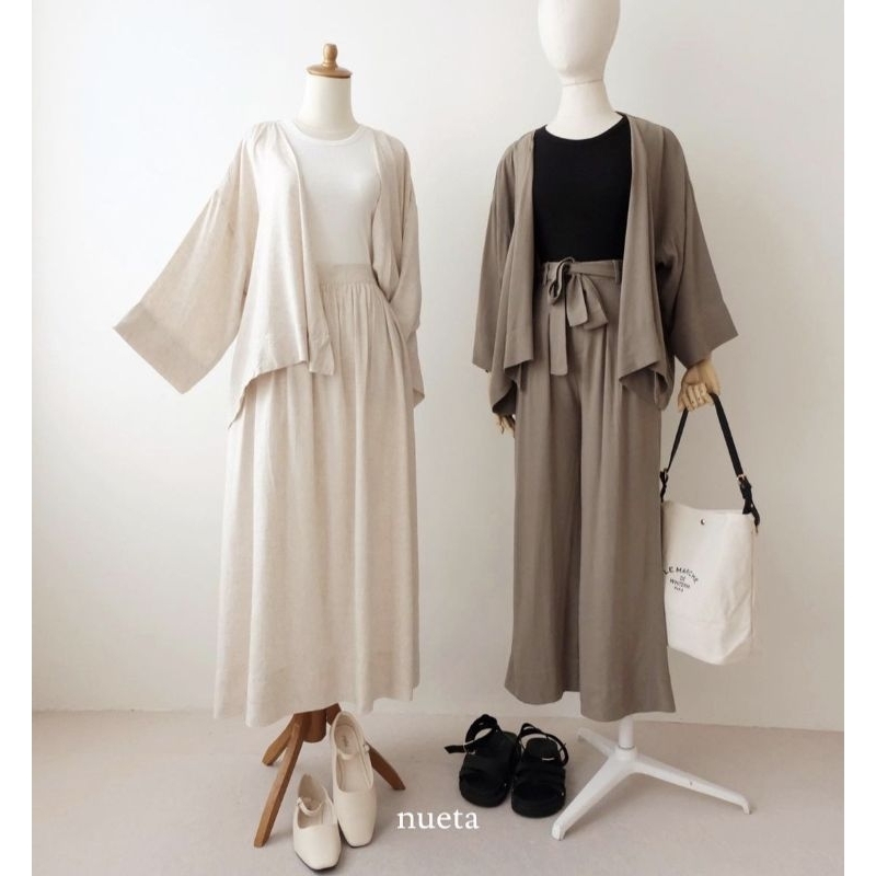 Jihye Kimono Set by Nueta