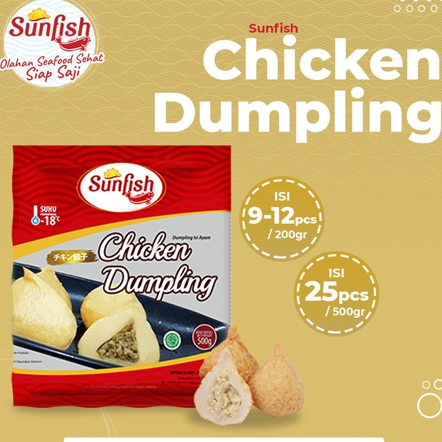 

Sunfish Chiken Dumpling 500gr