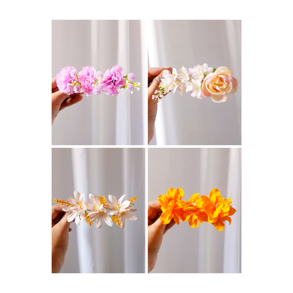 Hiasan Sanggul Rambut / Jepit Rambut Bunga / Sanggul Bunga