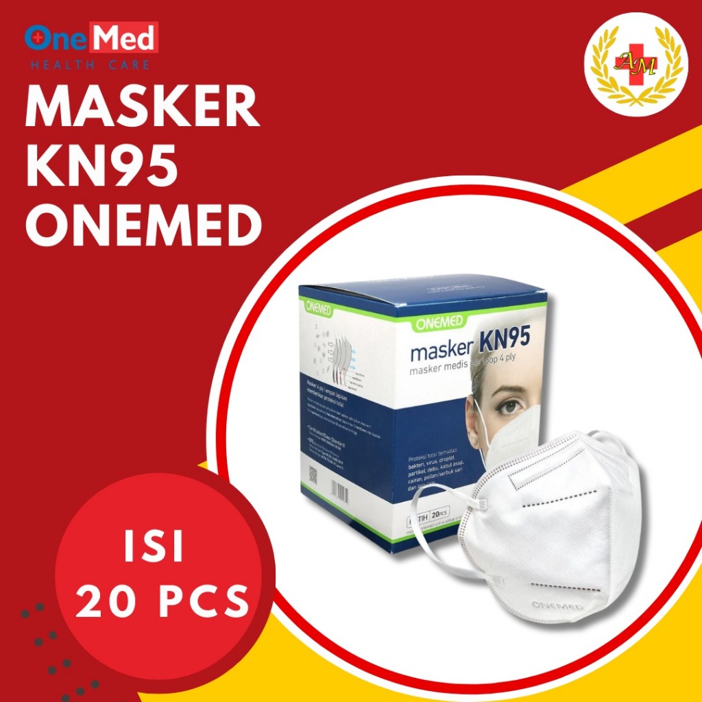 Masker KN95 Onemed 4 ply Masker Medis KN 95