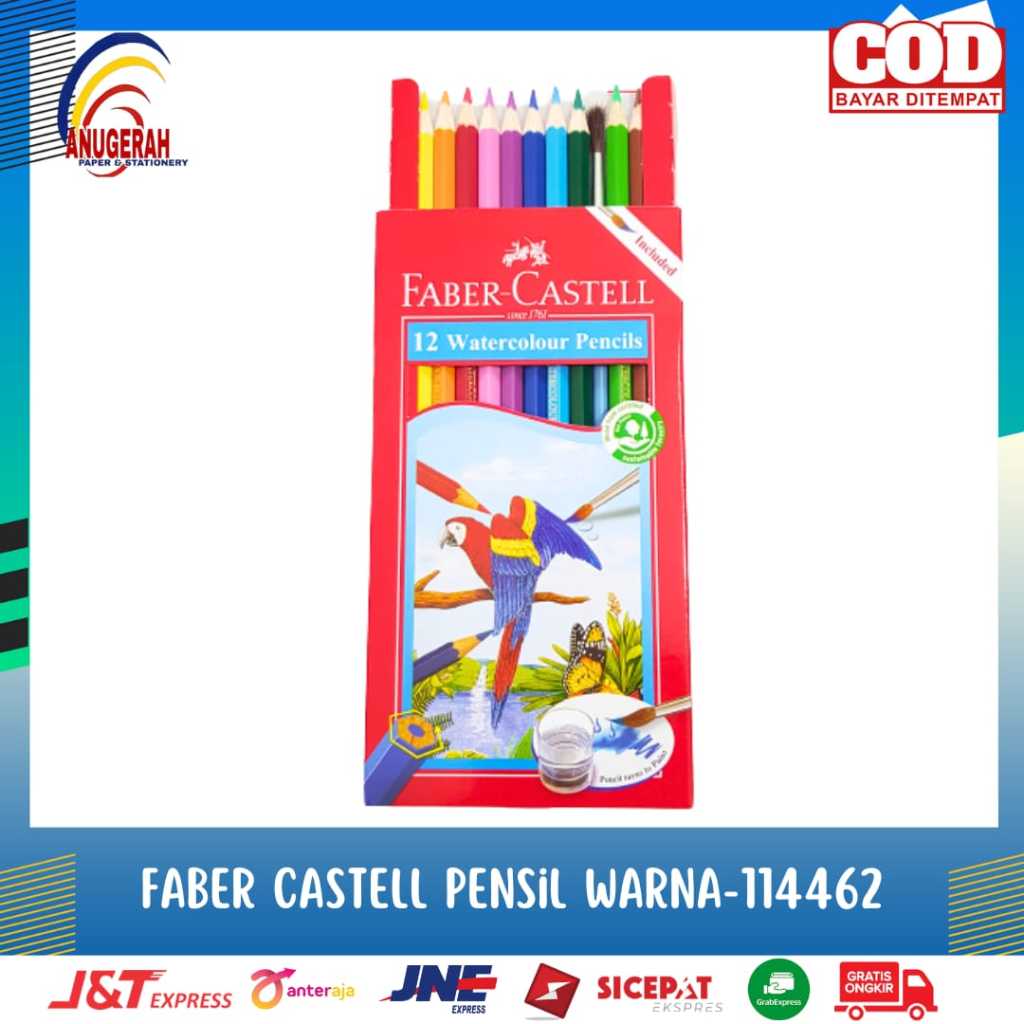 

PENSIL WARNA FABER CASTELL 114462 (PCS)