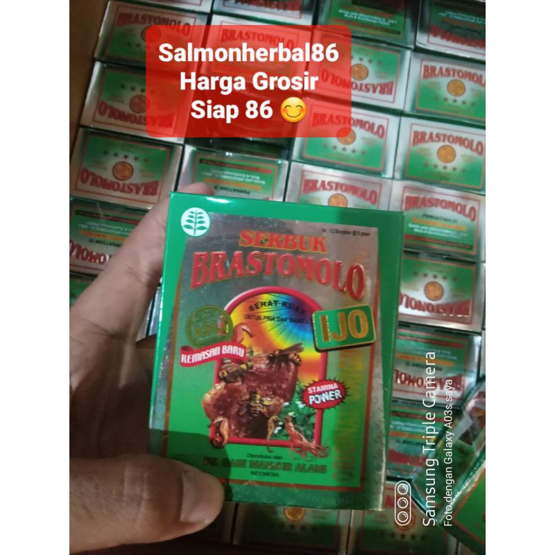 

Serbuk Brasto ijo 1 box isi 12 bungkus