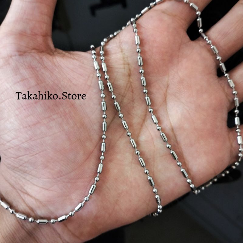 kalung Model Biji Gandum