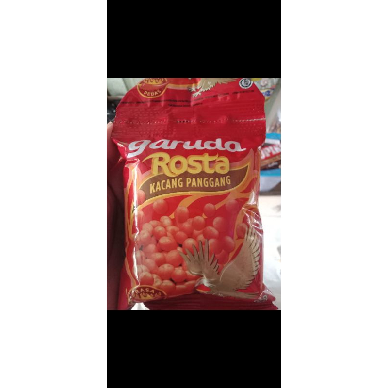 

Garuda Rosta Kacang Panggang Rasa Pedas 11 gr (snack)