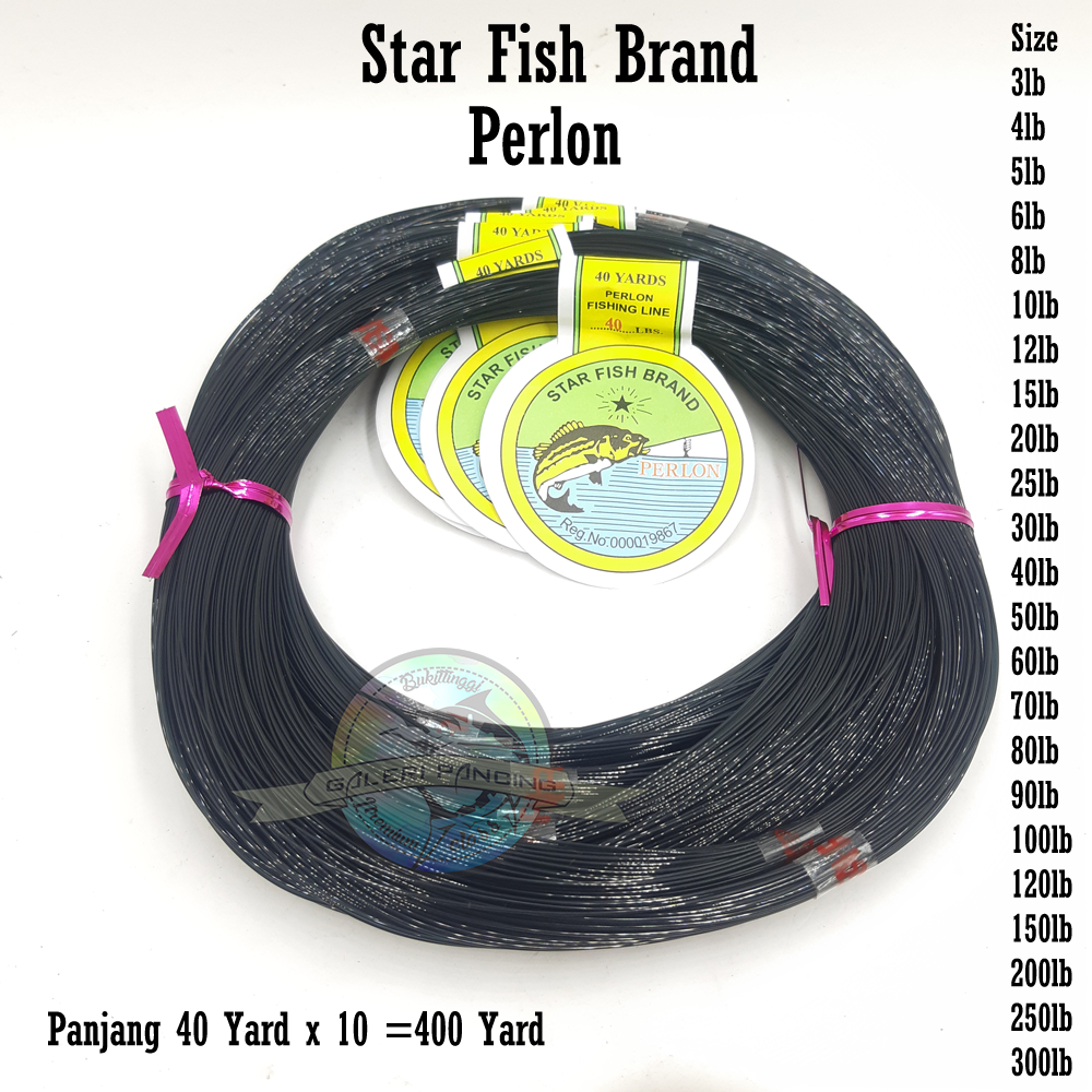 Senar Perlon Star Fish 400 Yard