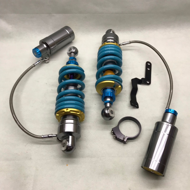 shockbreaker sonic 125 ninja150RR tabung pisah double dumpet dan non dumper copy nitron