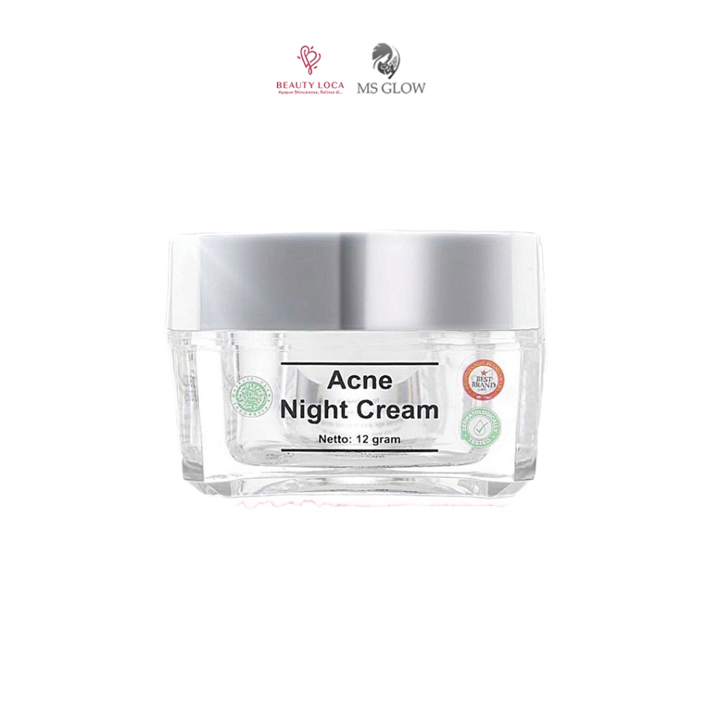 Beauty Loca - MS Glow Night Cream Acne