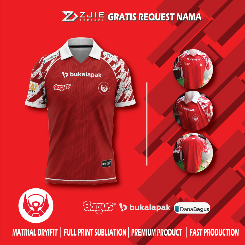 Jersey Kaos Baju Gaming Bigetron (BTR) 2023 ML, AOV, PUBG Free Nick