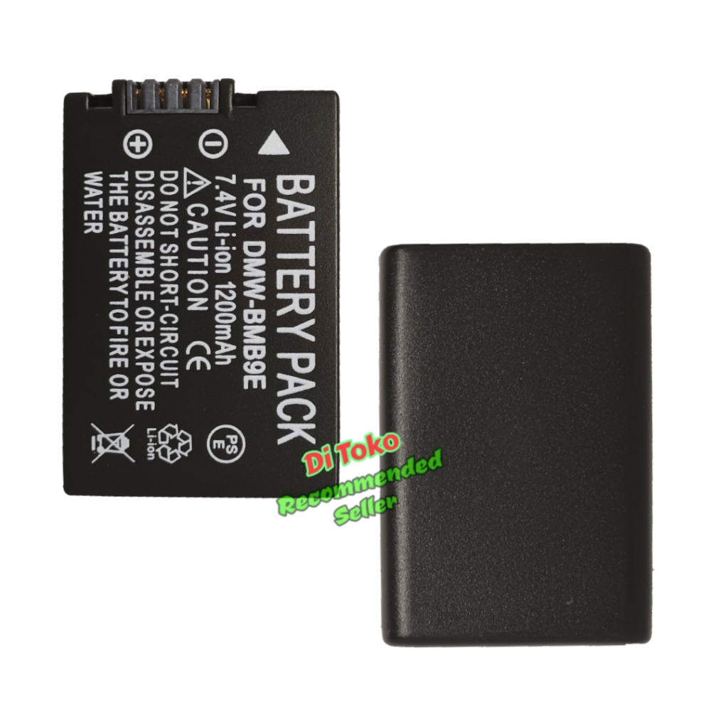 RC - Baterai For Lumix FZ45 FZ150 FZ70 Batrei BMB 9 9E 9PP VLUX2 VLUX3 VLUX4 DC-FZ82 FZ150 BMB9PP FZ