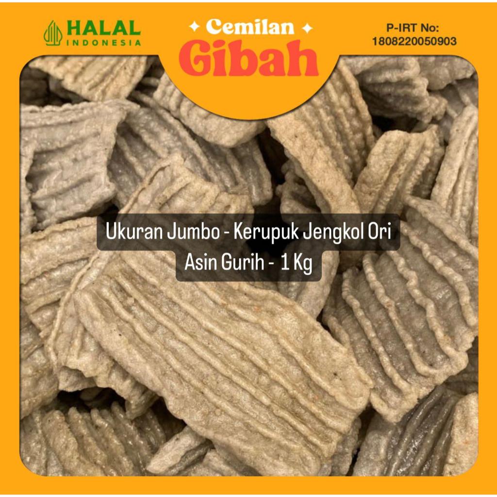 

Ukuran Jumbo - 1 Kg - Kerupuk Jengkol Ori Asin Gurih Ala Cemilan Gibah - Cemilan Gibah