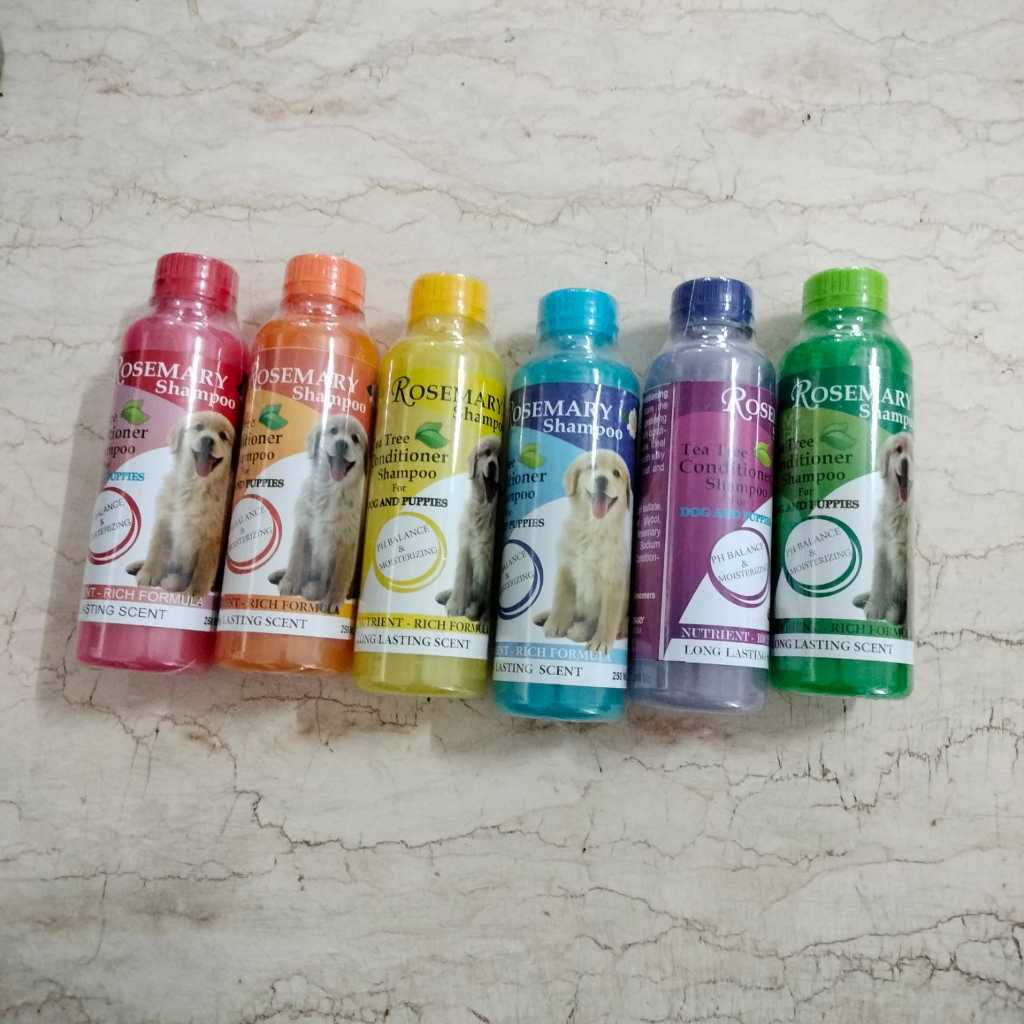 Shampoo Anjing ROSEMARY DOG dengan Conditioner 250 ml