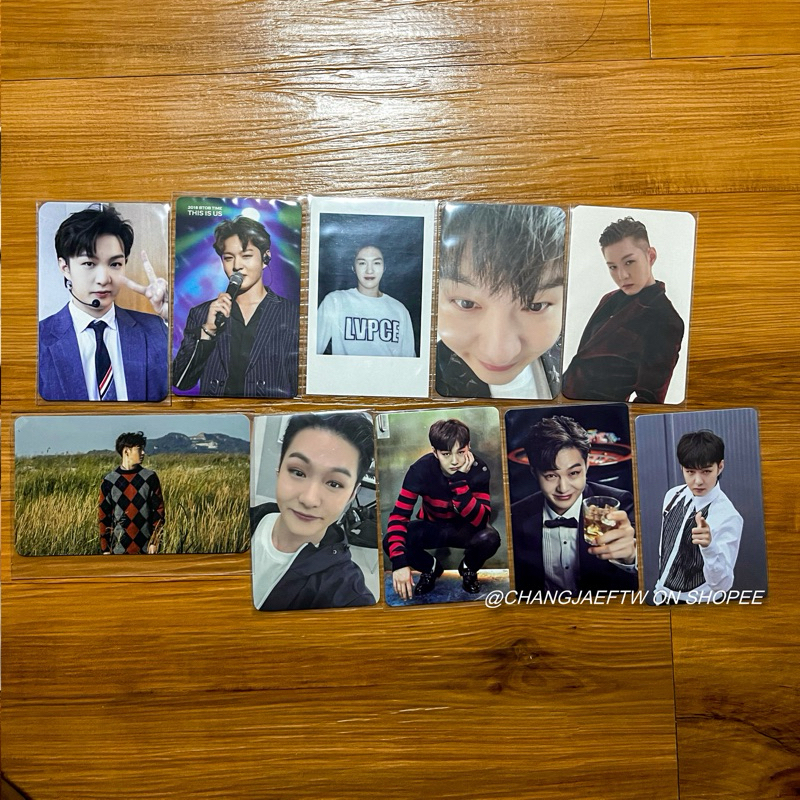 Lee Changsub BTOB Official Photocards Outside Minhwadang This Is Us I Mean Feel’Em BPM 82.5 Inside B
