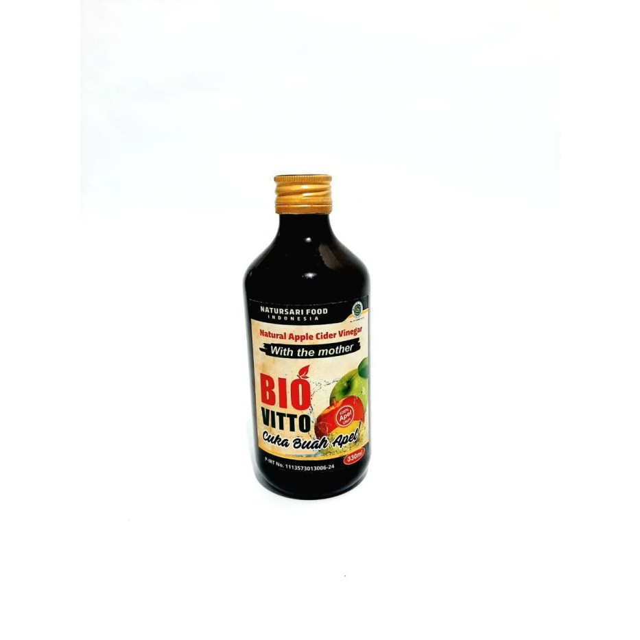 

Cuka Apel 330 ml Bio Vitto 1 Botol / Natural Apple