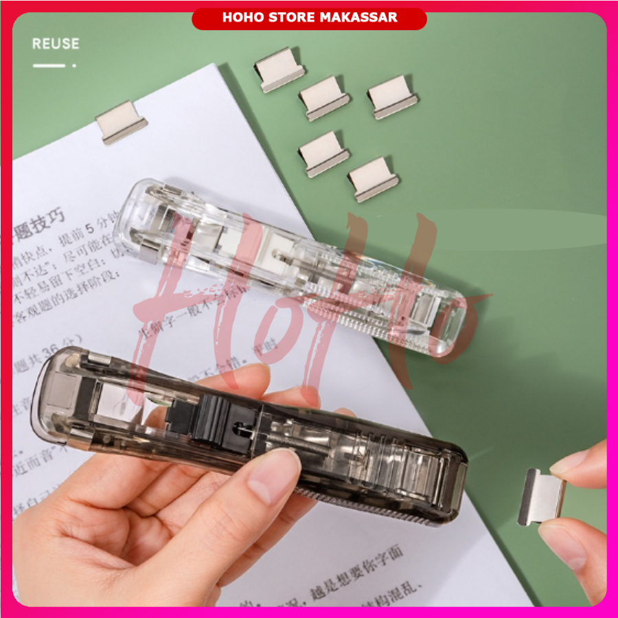 

Push Clip Binder Clip Klip Portable Penjepit Kertas Reusable - PCLI