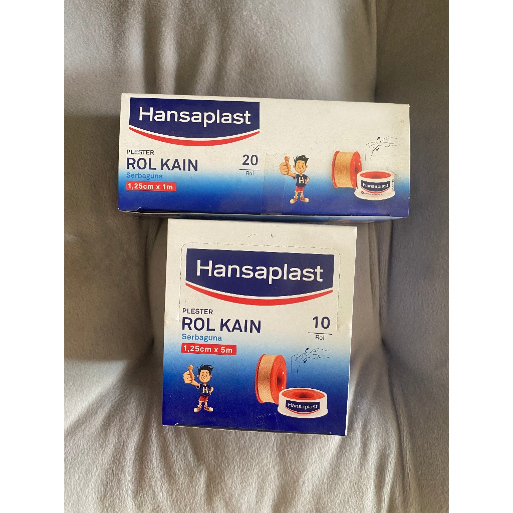Hansaplast Plester Roll Kain Per Box