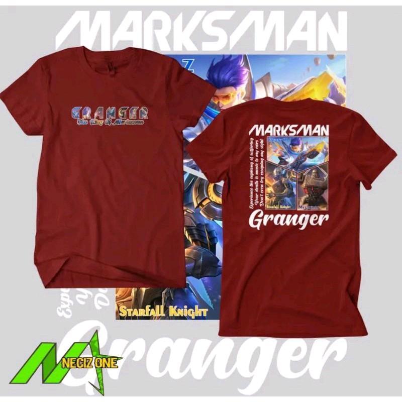 KAOS GRANGER STARFALL KNIGHT HERO MLBB MOBILE LEGEND BAHAN KATUN