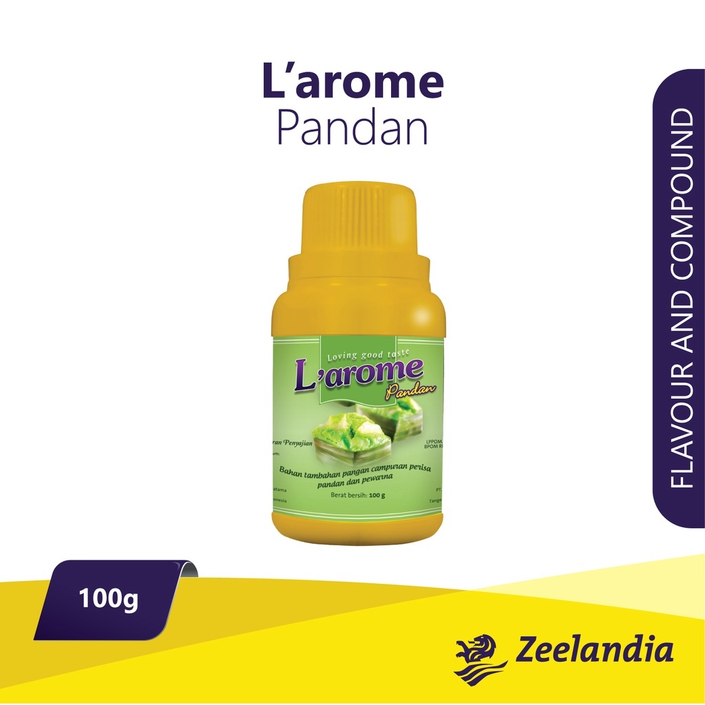 

ZEELANDIA LAROME PANDAN PASTA 100 GR