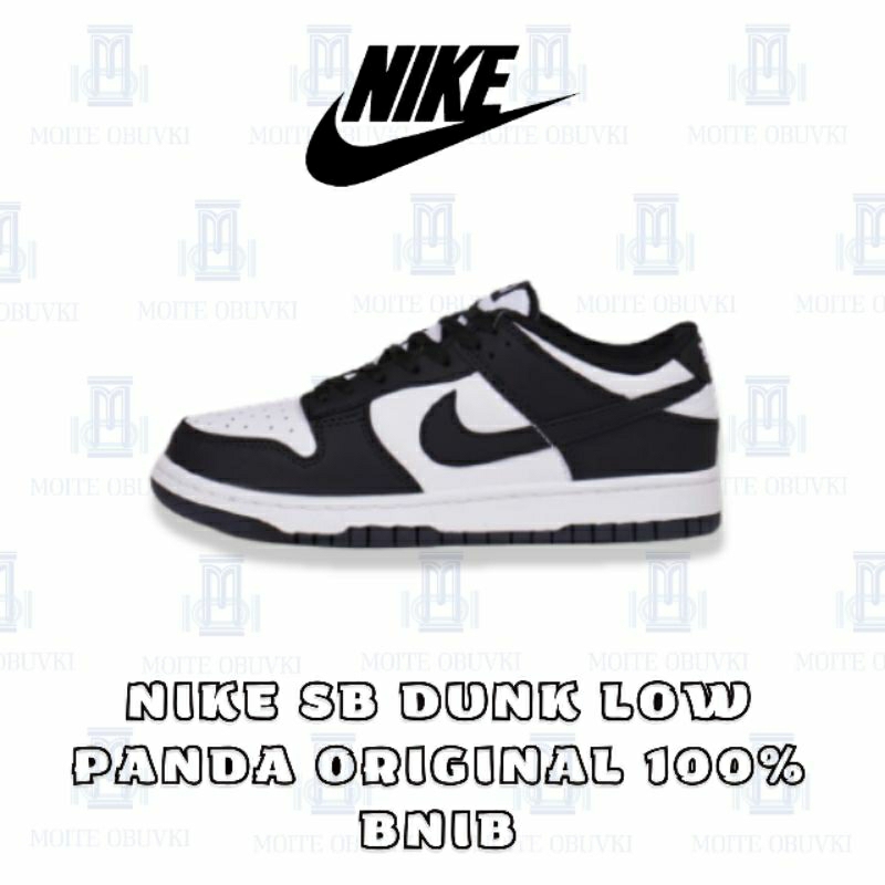 -MO- Nike SB Dunk Low Panda Original 100% BNIB