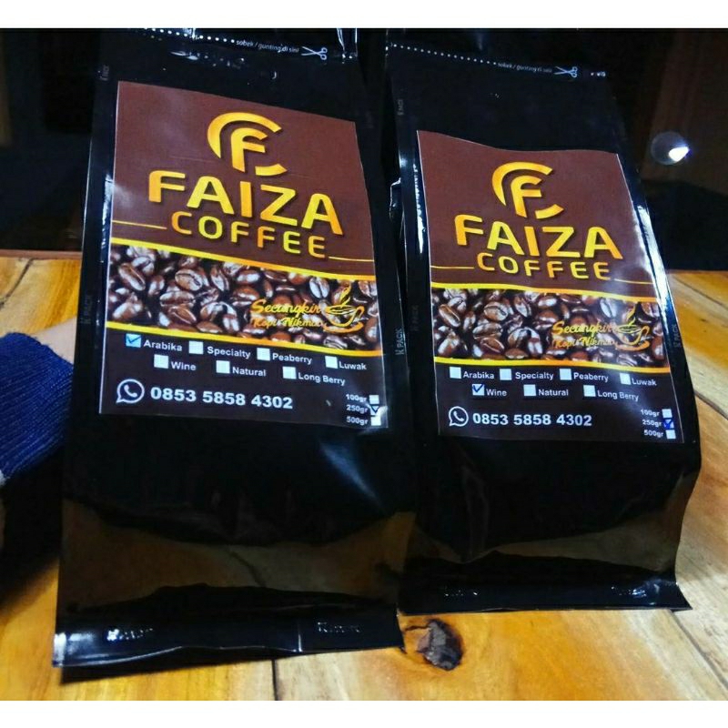 

kopi gayo permentasi vs natural 250 gram