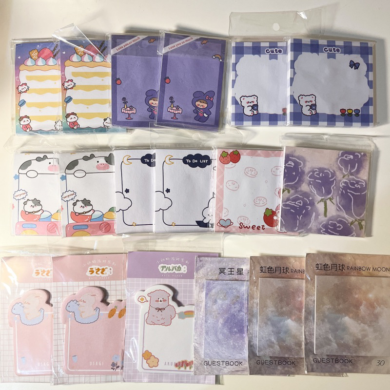 

MEMO PAD CUTE CHARACTER