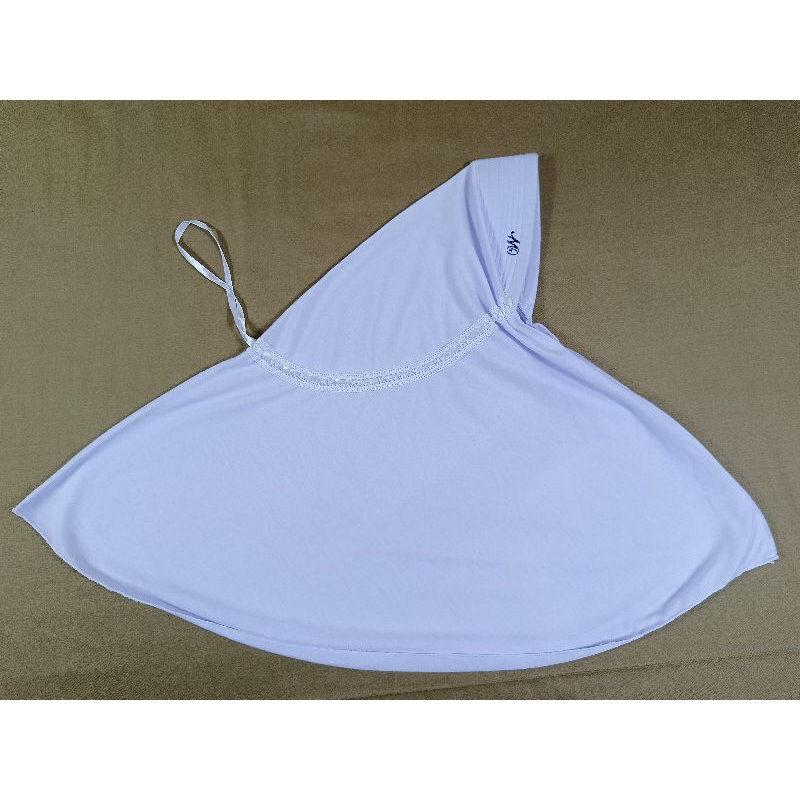 Kerudung instan putih anak sekolah