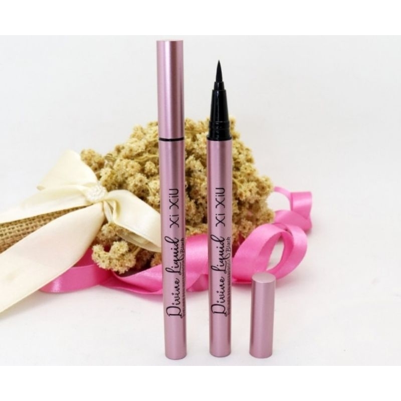 EYELINER XIU XIU DIVINE//XIU XIU EYELINER PENCIL SPIDOL WARNA HITAM