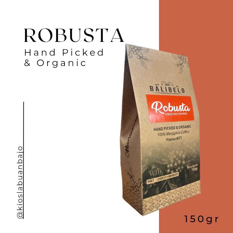 

Kopi Bubuk Robusta Balibelo 150 gr Khas Labuan Bajo