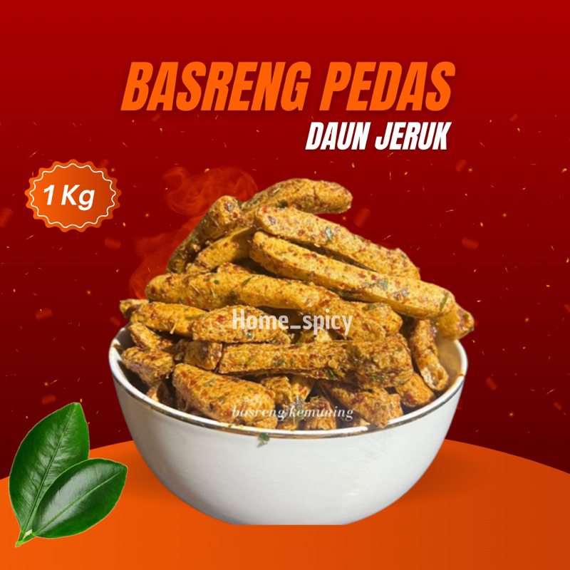 

BASRENG 1 KG | BAKSO GORENG PEDAS DAUN JERUK | BASRENG DAUN JERUK PEDAS / ORIGINAL