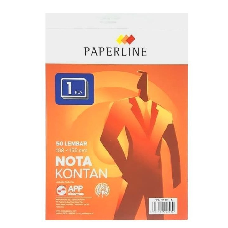 

Nota Kontan Paperline Kecil 1 PLY / 2 PLY 108x155mm