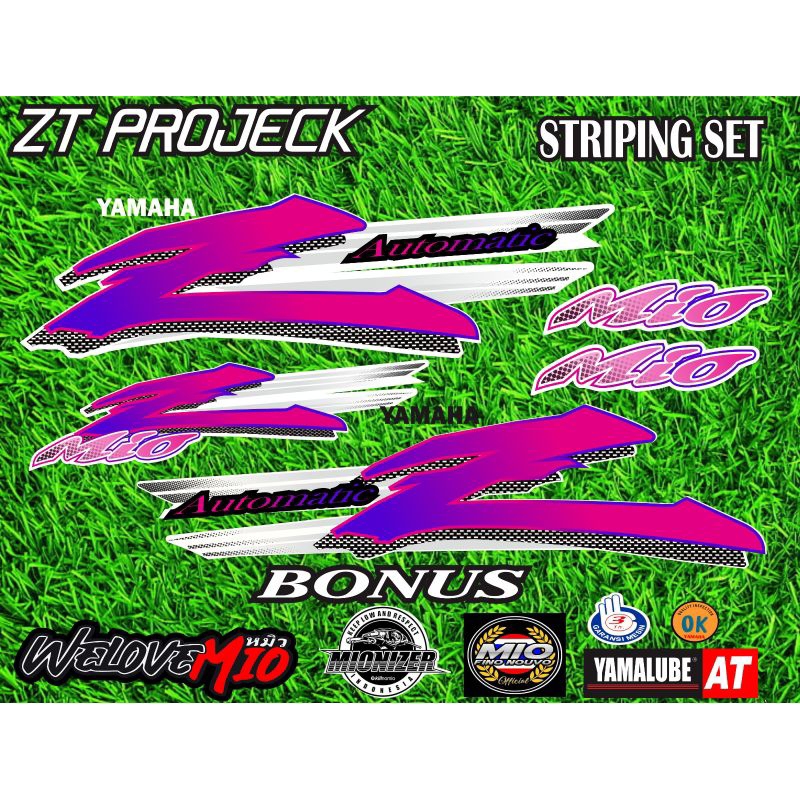 striping Mio sporty Mio smile Mio z Mio thailand