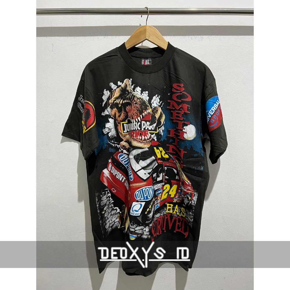 KAOS BOOTLEG AOP TAG GIANT NASCAR 24 JEFF GORDON X JURASSIC PARK
