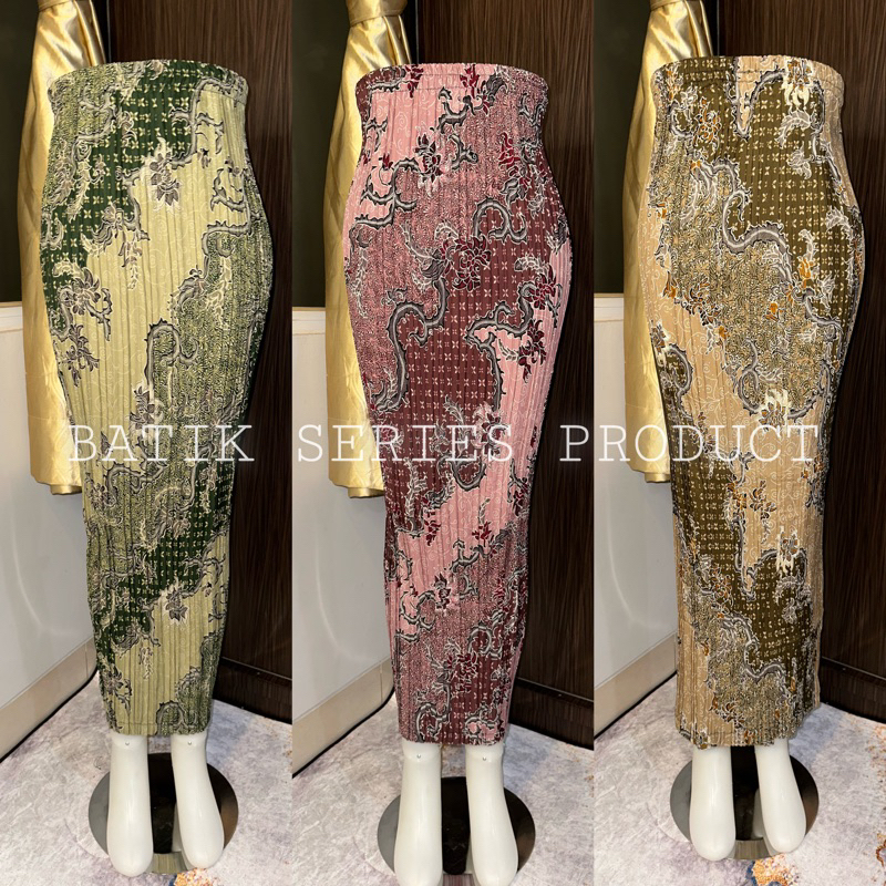 Batik Series • ROK PLISKET - BATIK PLISKET - ROK PLISKET BATIK - ROK BARIK PLISKET - ROK KONDANGAN -