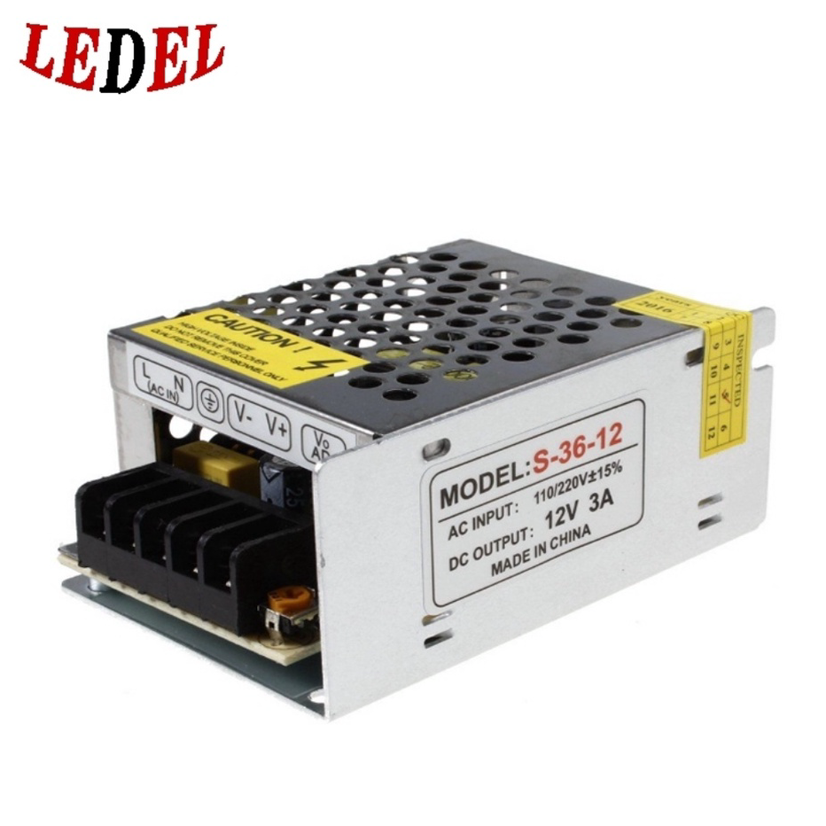 Ready Power Supply 12V 3A Adaptor trafo 12V5A 10Aamper led lampu strip 12volt 3ampere