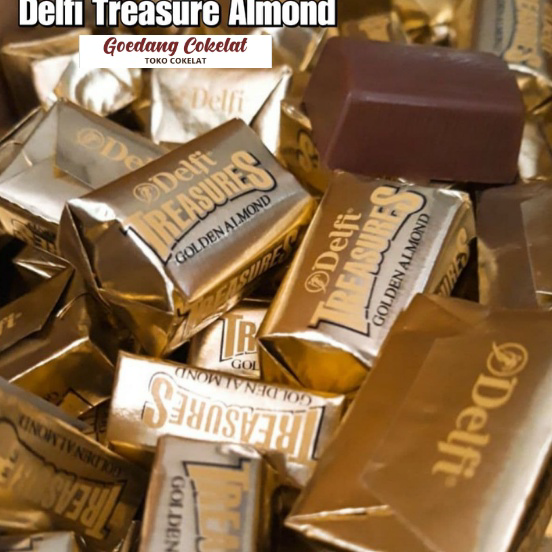 

Terbatas Delfi Treasures Almond Cookies 36 gram gr g
