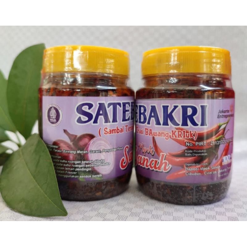 

SAMBAL TERASI BAWANG KRIUK(SATEBAKRI)/SAMBAL ENAK/SAMBAL BIKIN NAFSU MAKAN