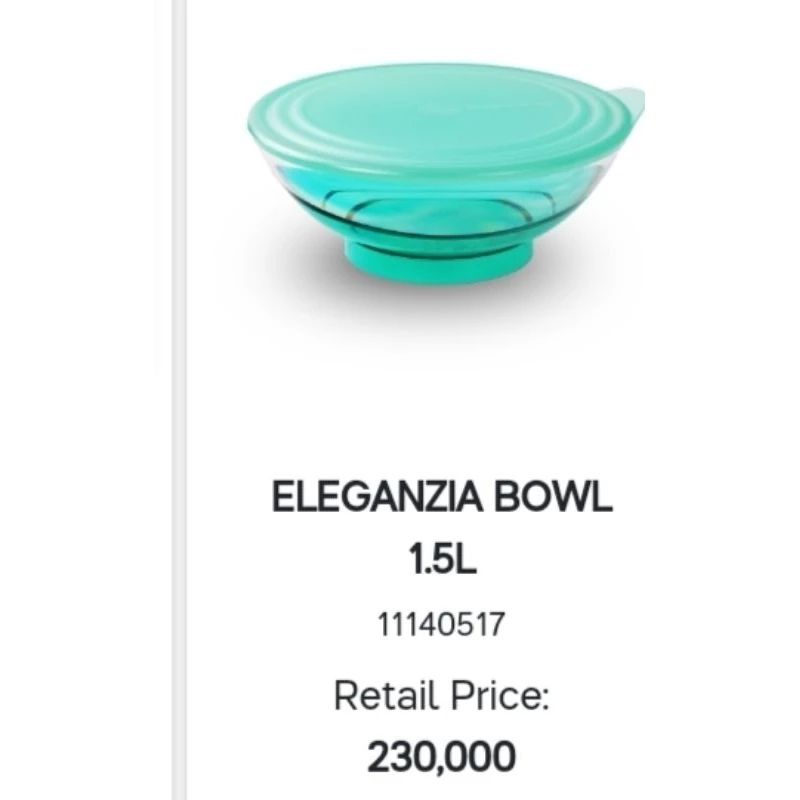 Eleganzia Bowl 1.5L
