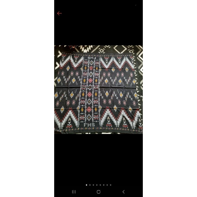 SARUNG GOYOR MOTIF GUNUNGAN AL WAFI KETUJUBUNG BHS JUMBO