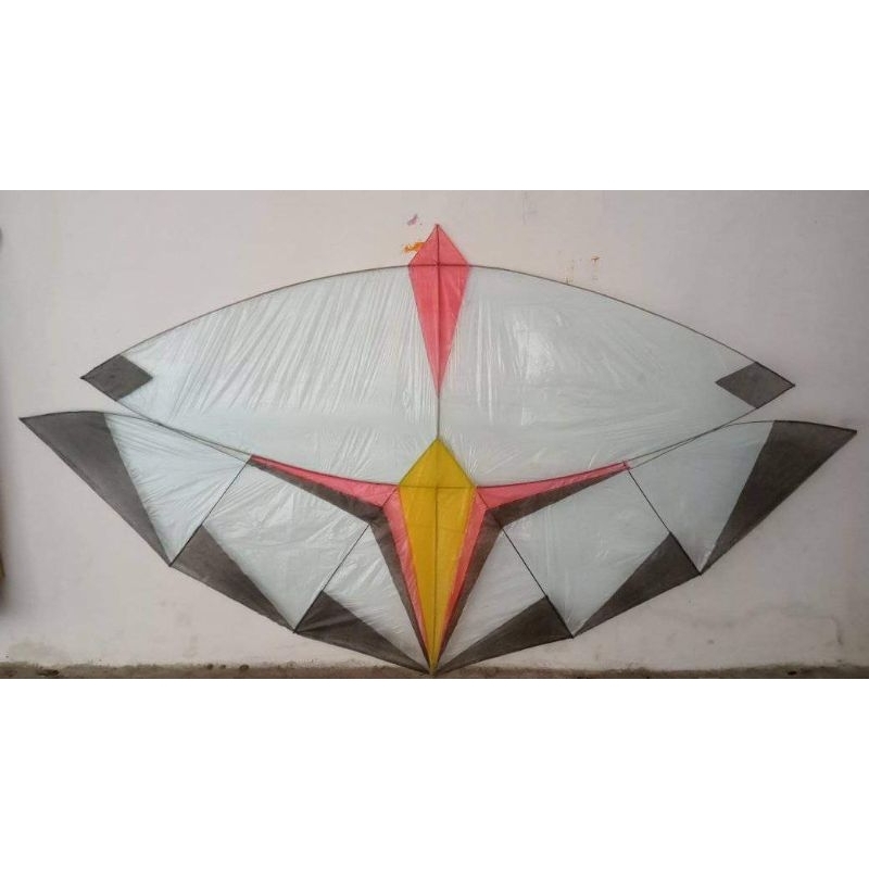 Layangan Papiran ukuran 80cm Untuk lomba Siap Terbang (BUKAN RANGKA)