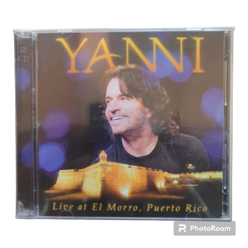 CD DVD Yanni Live at El Morro, Puerto Rico