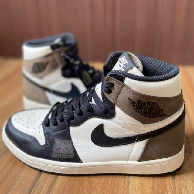 AJ1 AIR JORDAN 1 RETRO HIGH OG MEN DARK MOCHA AUTHENTIC SNEAKERS