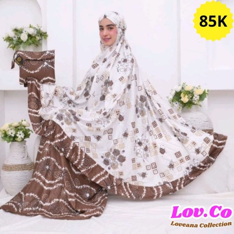 MUKENA DEWASA TALITA JUMBO TERBARU 2023, Mewah, Lembur, Nyaman, Adem