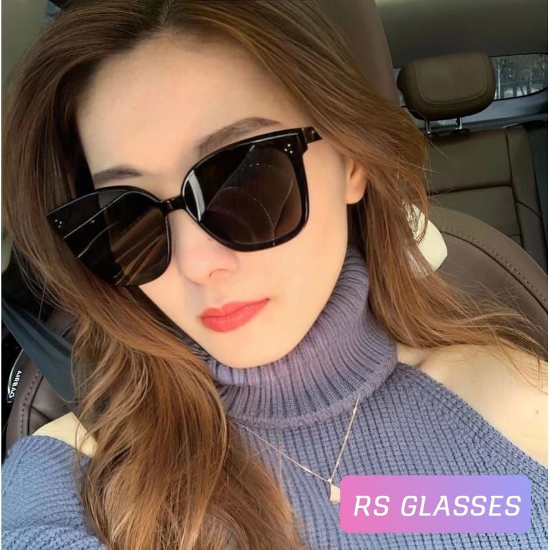 KACAMATA FASHON WANITA KACAMATA HITAM GM RICK