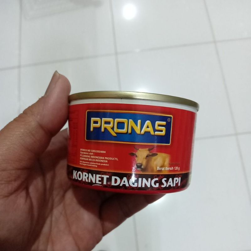 

Mahbubah - Pronas 120 g Kornet Daging Sapi Kaleng