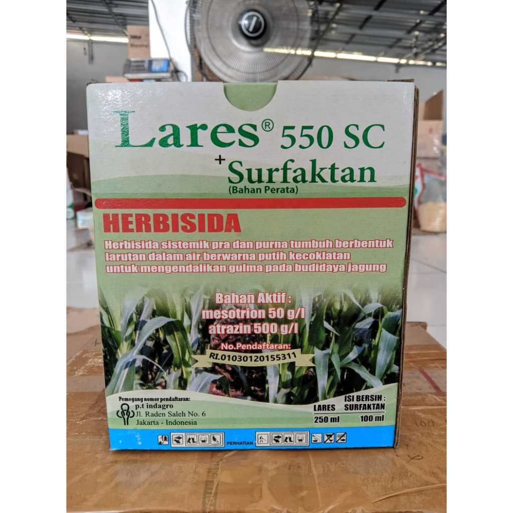 Herbisida selektif tanaman Jagung LARES - 250 ML PT INDAGRO